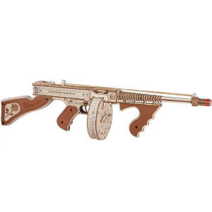 Thompson Submachine Toy Gun 3D-träpussel LQB01