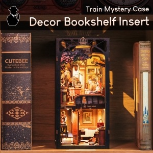 Train Mystery | CUTEBEE DIY Book Nook Kit BN01