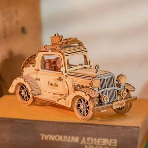 Vintage Car 3D Wooden Puzzle TG504