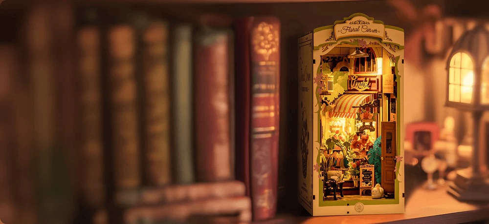 Book Nooks from CuteBee and Robotime