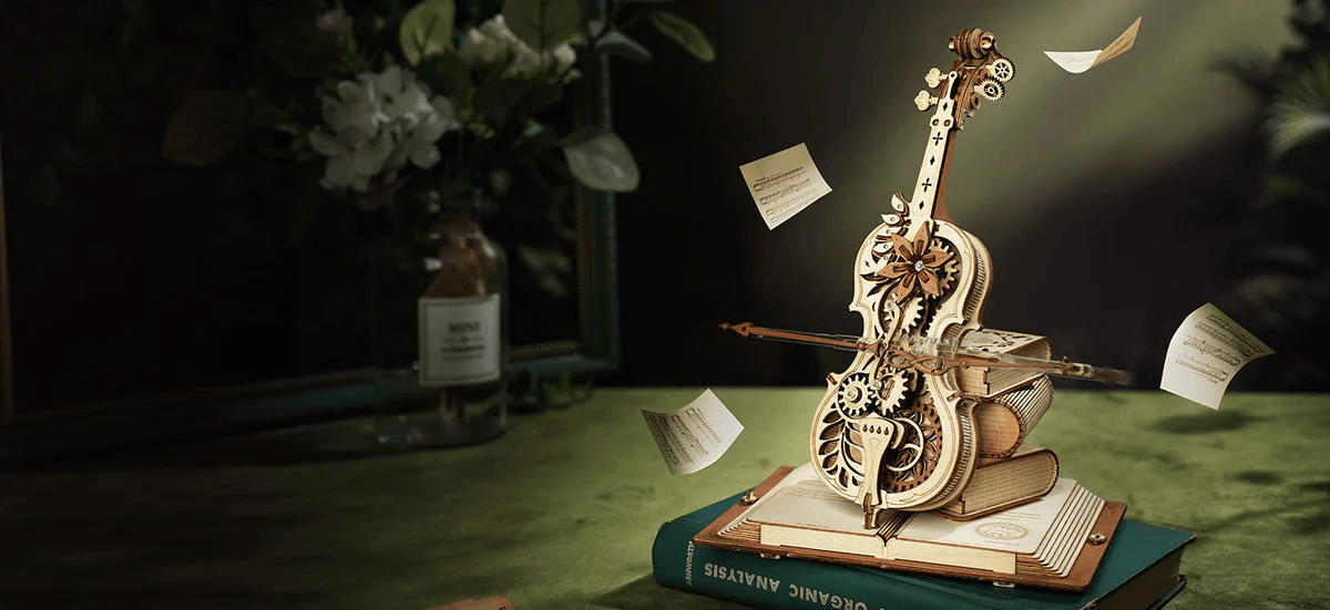 DIY wooden music boxes