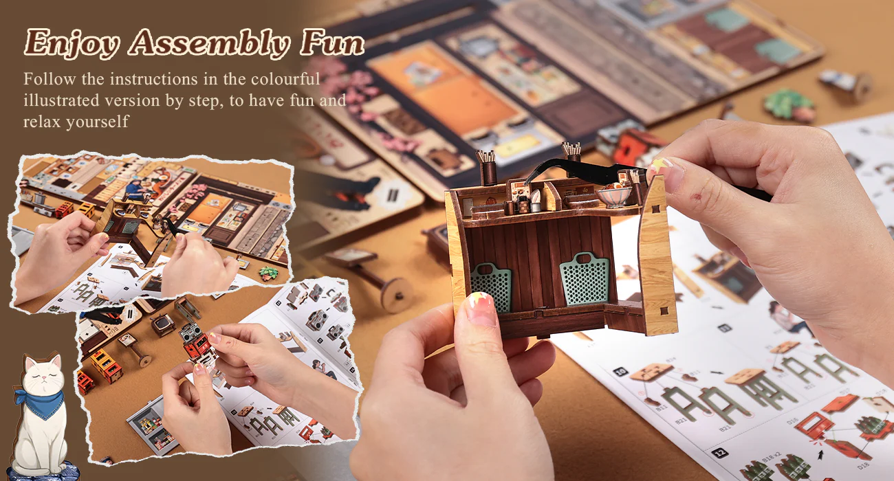 Oishii Kyoto | CUTEBEE DIY Miniature House | BNKS01B