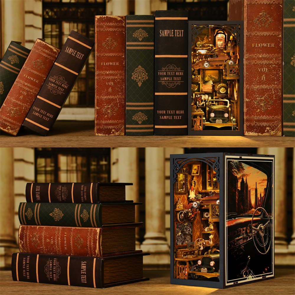 Car Players Book Nook Kit CH02
