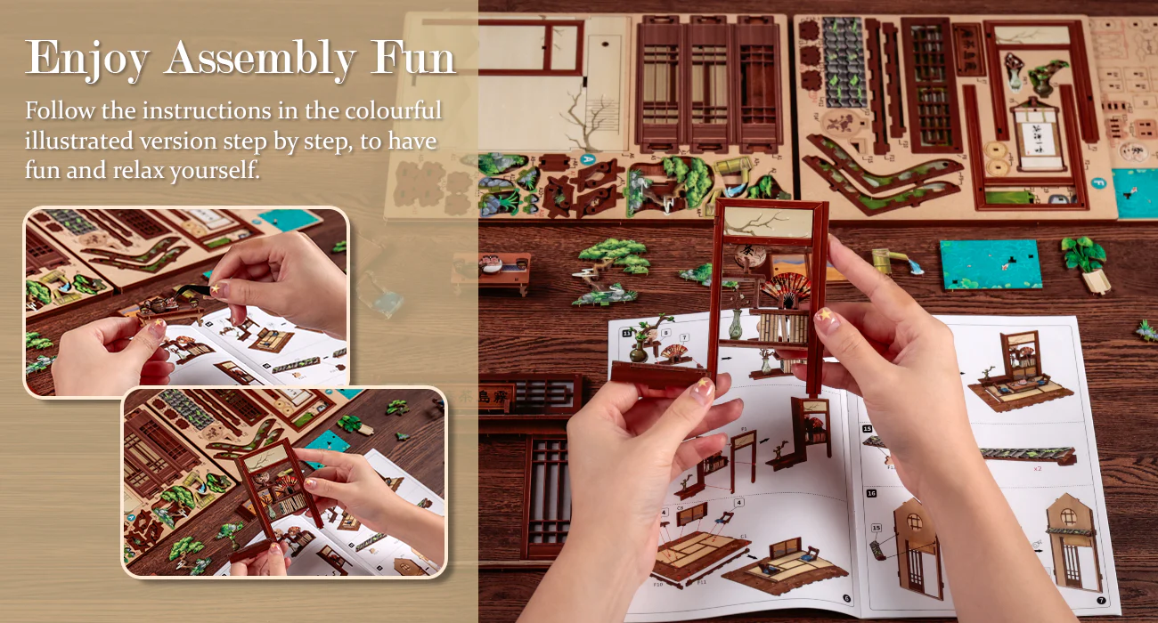 Kirishima Cha-an | CUTEBEE DIY Miniature House | CWGC219