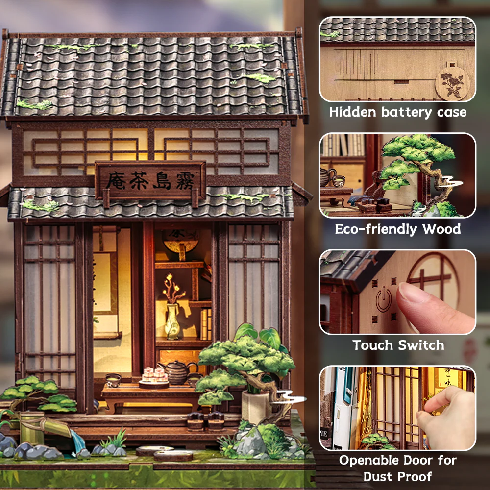 Kirishima Cha-an | CUTEBEE DIY Miniature House | CWGC219