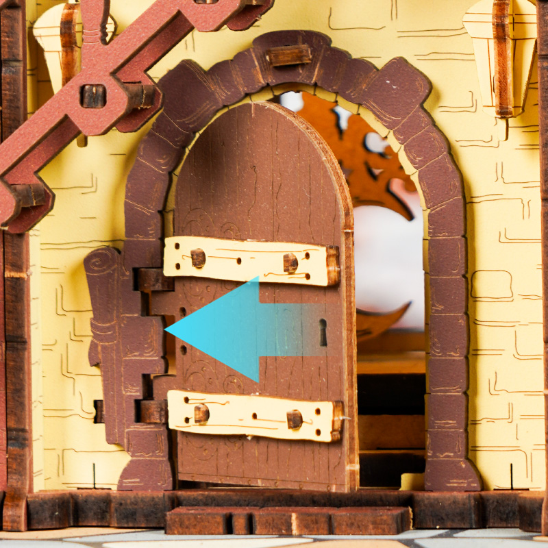 ROKR Cuckoo Clock Mechanical 3D Wooden Puzzle LC901C