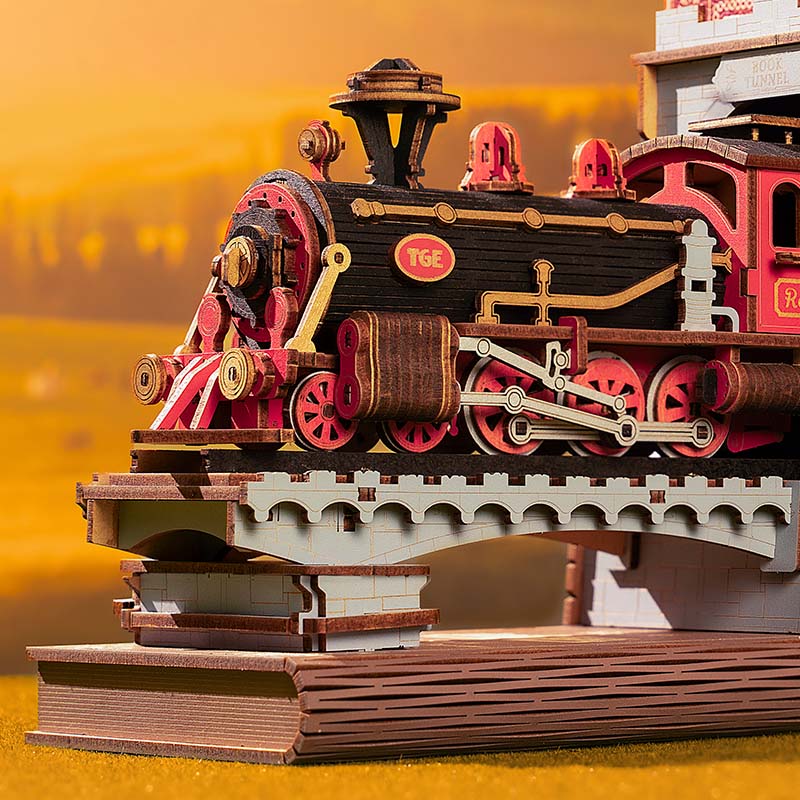 Rolife Century Train DIY Book Nook TGE01
