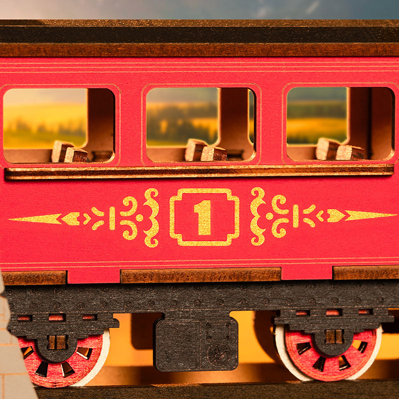 Rolife Century Train DIY Book Nook TGE01