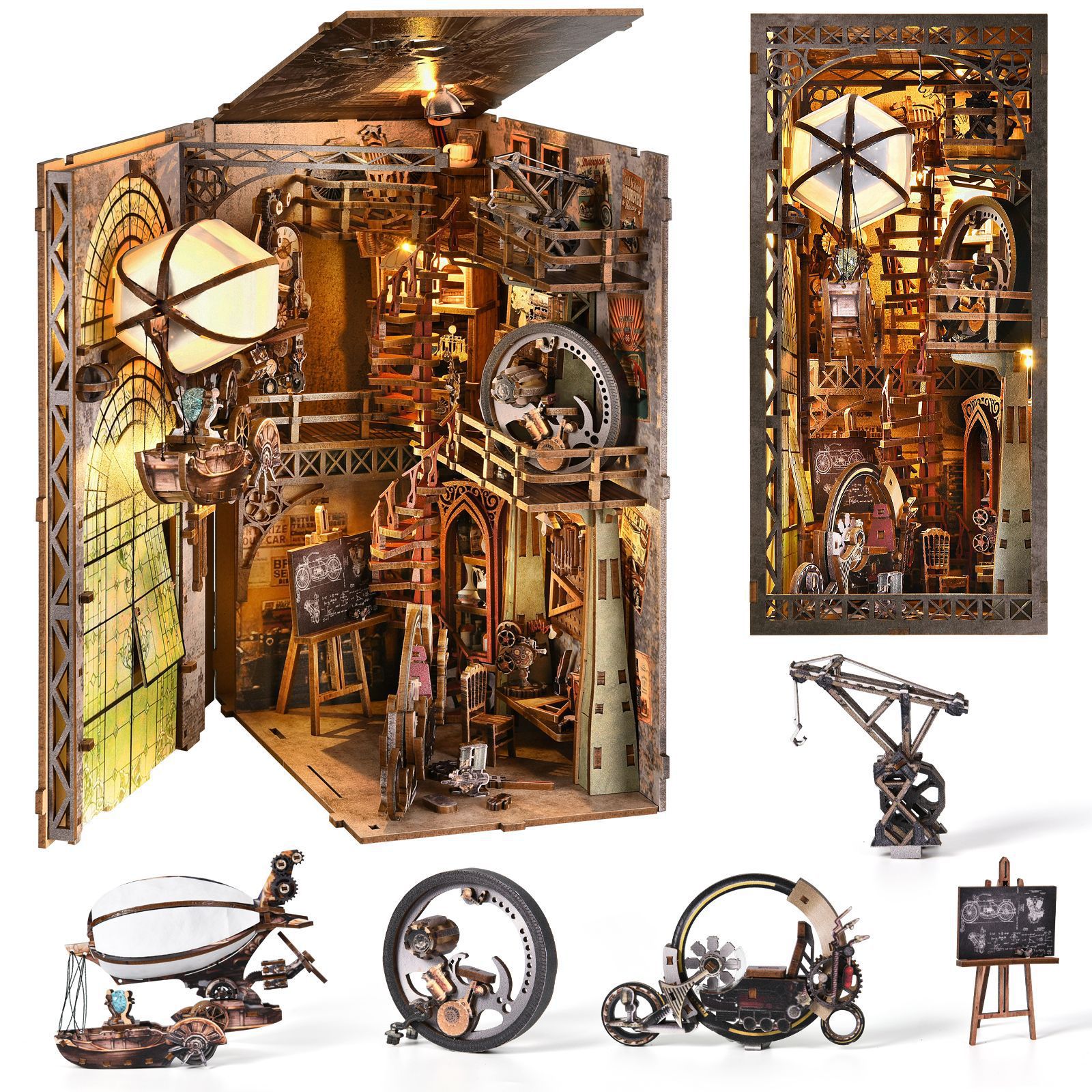 Uncle Peter’s Warehouse Book Nook Kit YM05