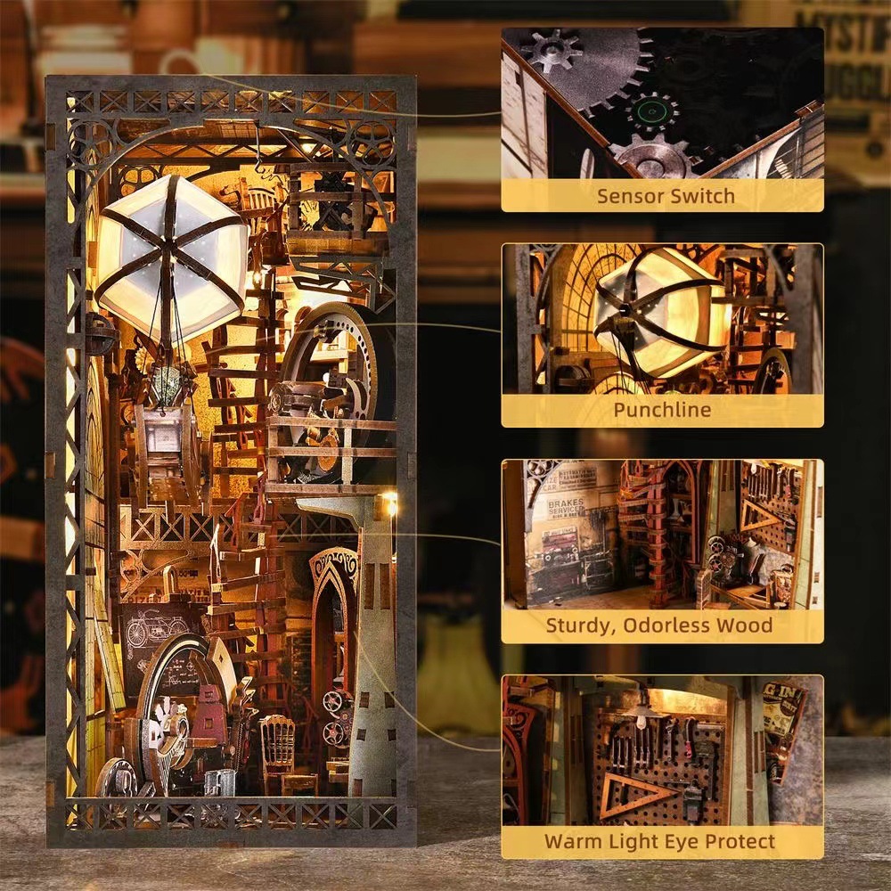 Uncle Peter’s Warehouse Book Nook Kit YM05